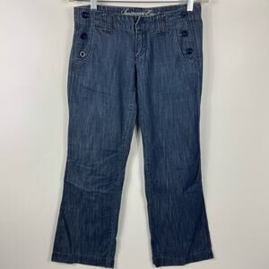 American Eagle Outfitters Women's Flare Leg Jeans Regular Fit Size 2